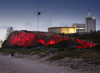 Arthur Head, Fremantle lit up red