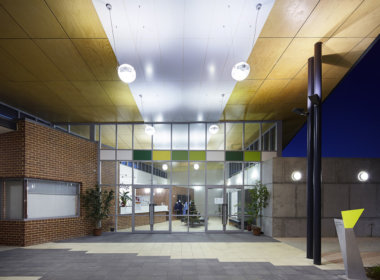 Bullsbrook College photo showing the Mondoluce supplied lighting