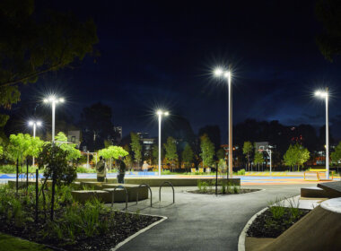 Wellington Square, Sports and Recreation lighting.